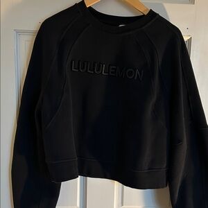 lululemon athletica Black Sweatshirt